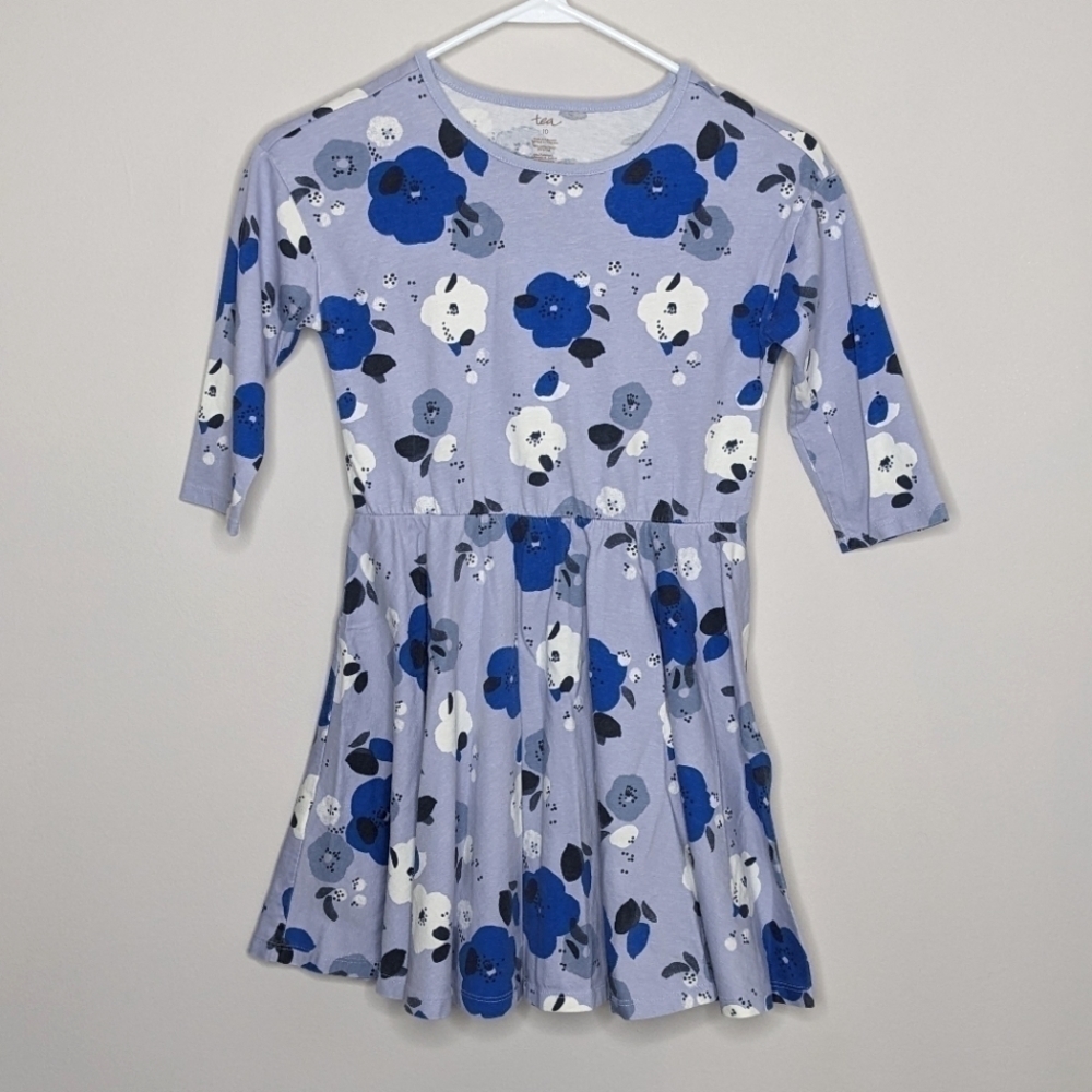 Tea Collection Flower Purple Dress 10